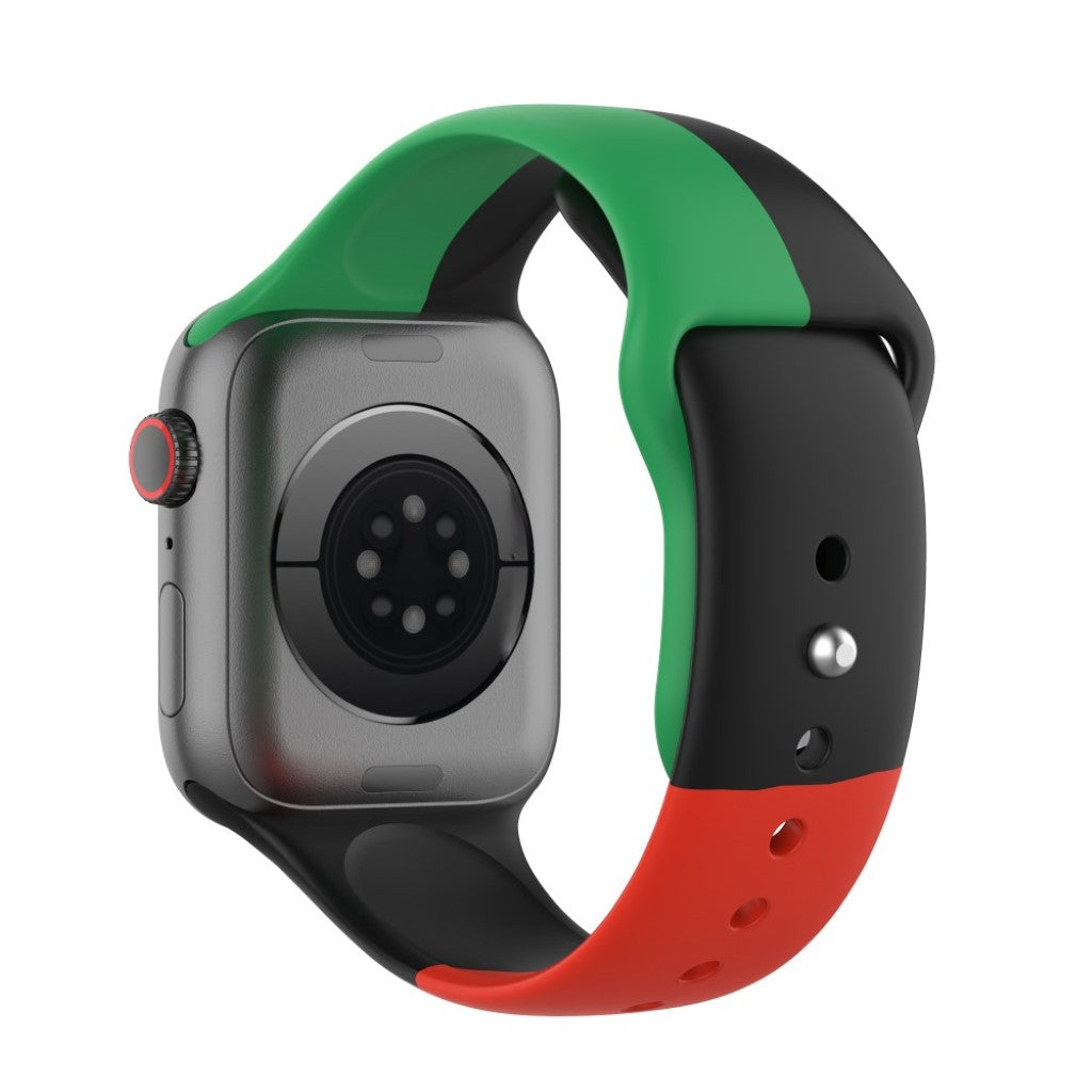 Super smuk Universal Apple Silikone Rem - Størrelse: L - Flerfarvet#serie_1