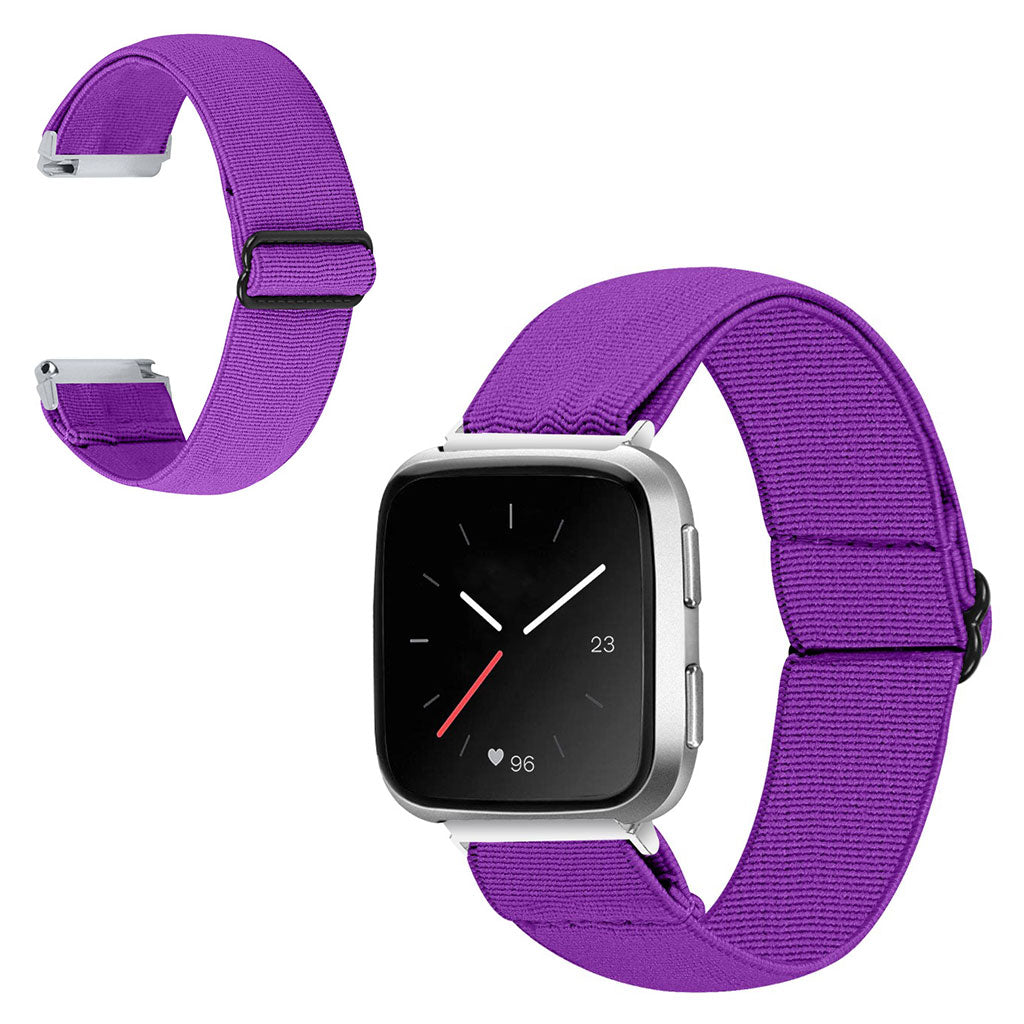 Fed Apple Watch 44mm Nylon Rem - Lilla#serie_11