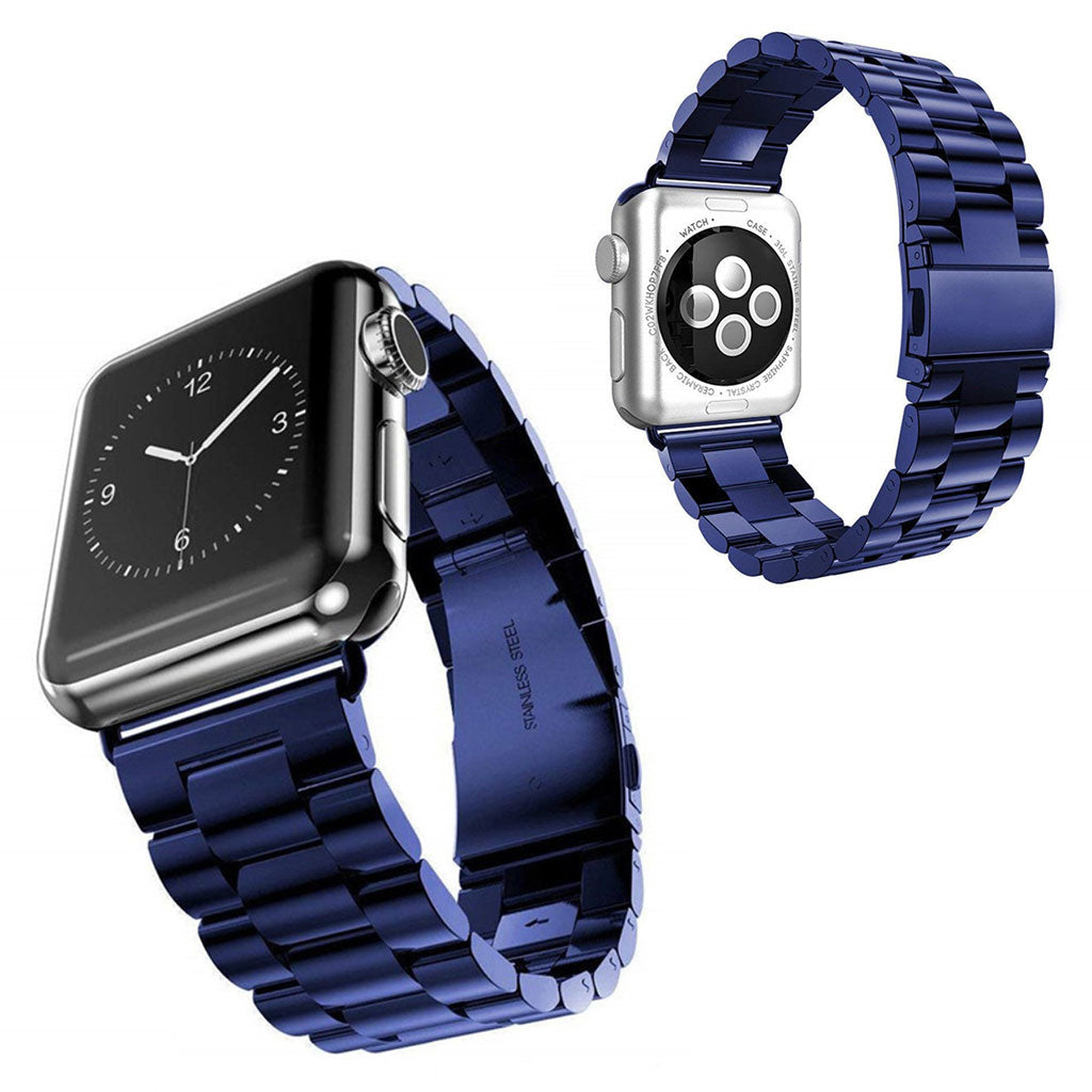 Super cool Universal Apple Metal Rem - Blå#serie_8