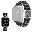Super Elegante Apple Smartwatch Metallo E Finta Pelle Universali Cinturino