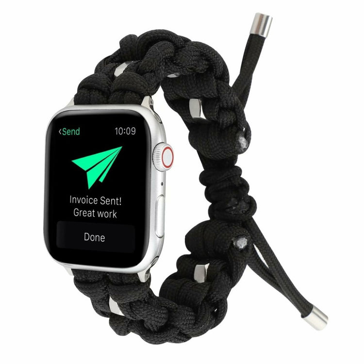 Mega slidstærk Universal Apple Nylon Rem - Sort#serie_3