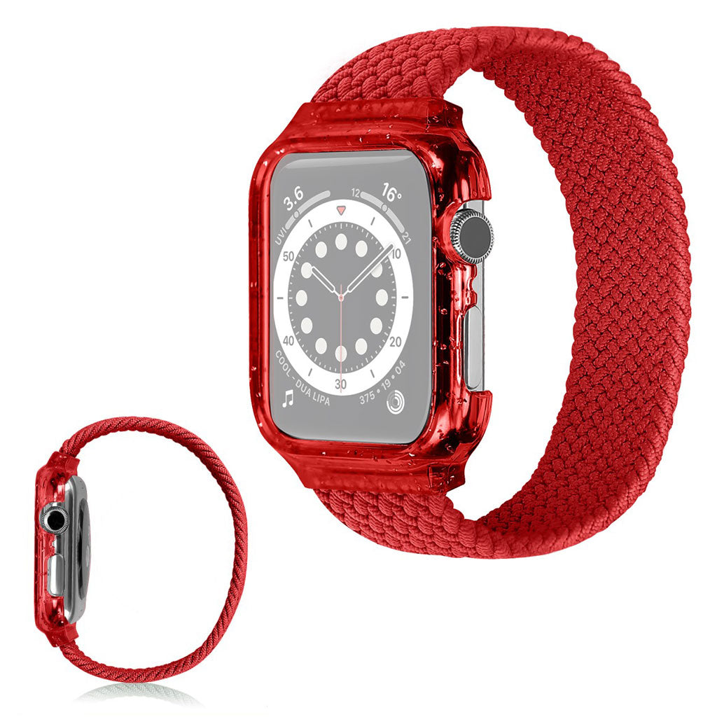 Meget slidstærk Universal Apple Nylon Rem - Størrelse: S - Rød#serie_5