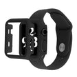 Notevolmente Alla Moda Apple Smartwatch Vetro E Silicone / Tpu Universali Cinturino