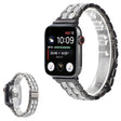Incredibilmente Piacevole Apple Smartwatch Metallo E Strass Universali Cinturino