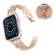 Incredibilmente Piacevole Apple Smartwatch Metallo E Strass Universali Cinturino