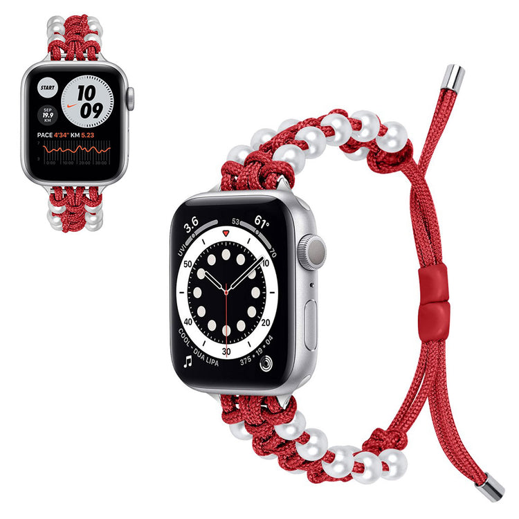 Klassisk Universal Apple Nylon Rem - Rød#serie_3