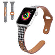 Incredibilmente Forte Apple Smartwatch Finta Pelle E Tessuto / Nylon Universali Cinturino
