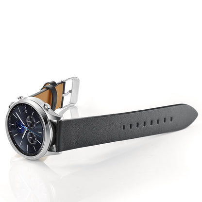  Samsung Gear S3 / Samsung Gear S3 Frontier Ægte læder Rem - Sort#serie_1