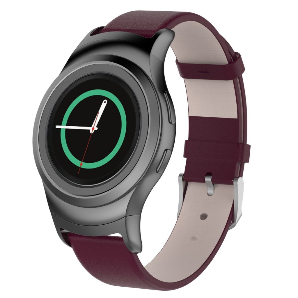 Mega pænt Samsung Gear S2 Kunstlæder Rem - Rød#serie_5