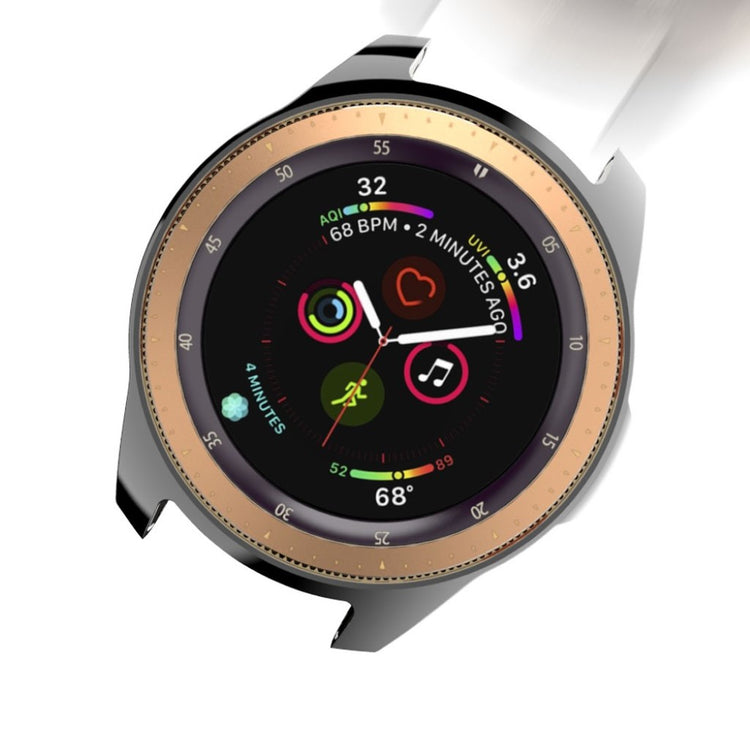 Flot Samsung Galaxy Watch (42mm) Silikone Cover - Sølv#serie_2