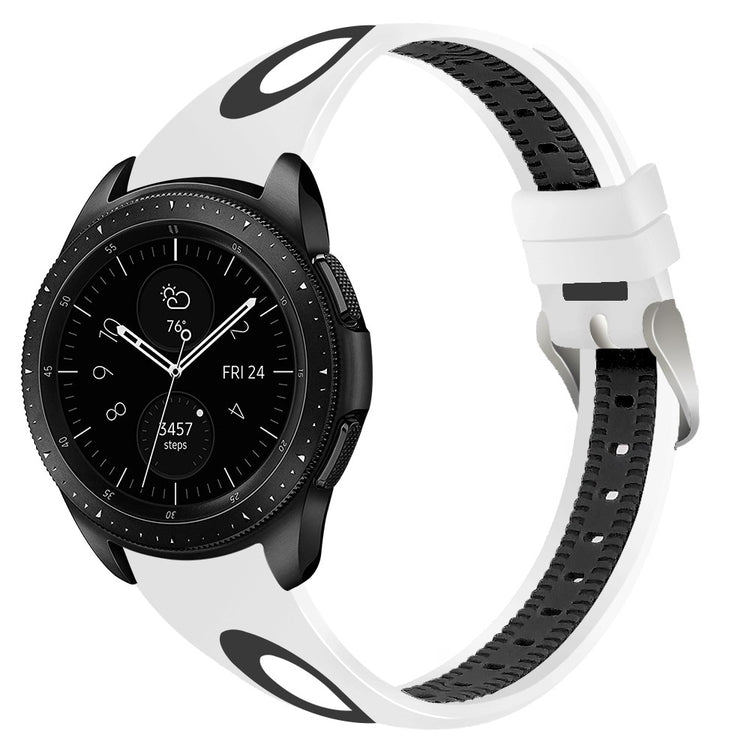 Rigtigt godt Samsung Galaxy Watch (46mm) Silikone Rem - Flerfarvet#serie_2