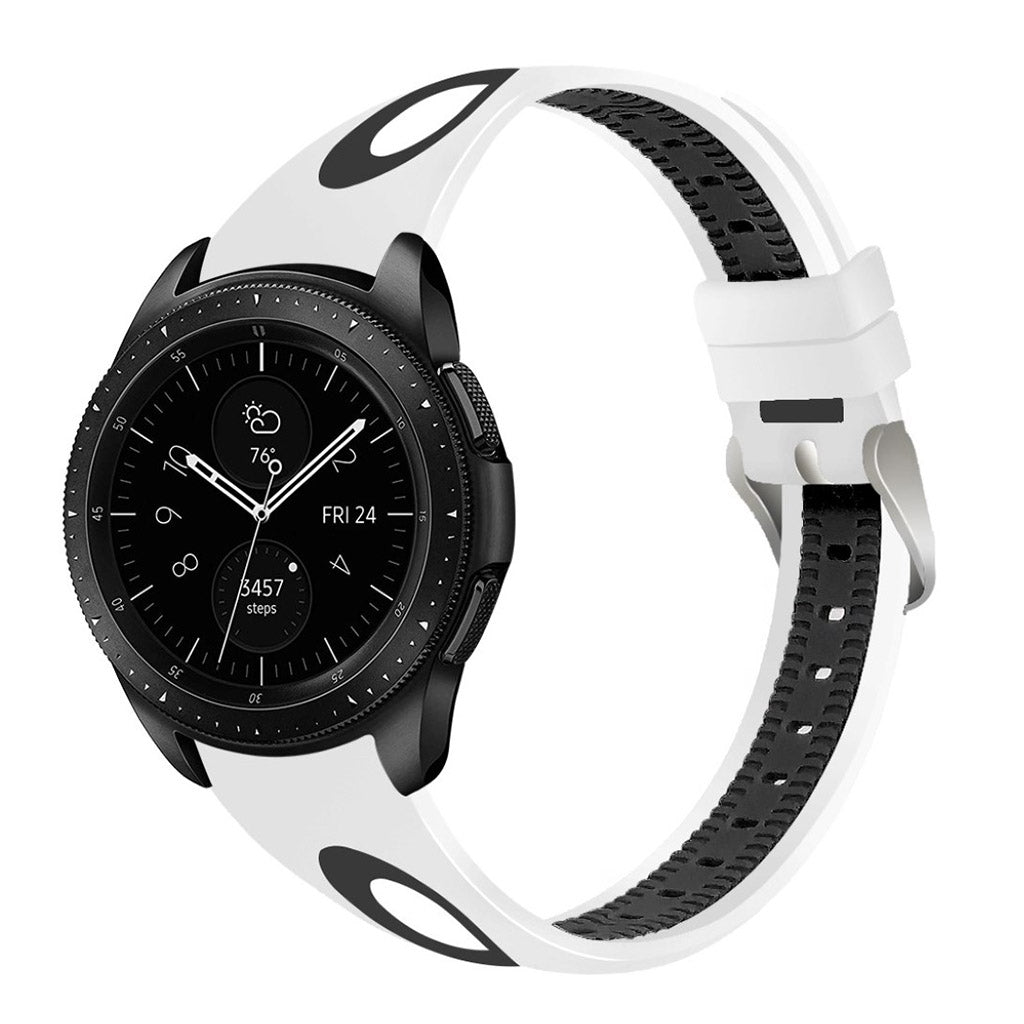 Rigtigt godt Samsung Galaxy Watch (46mm) Silikone Rem - Flerfarvet#serie_2