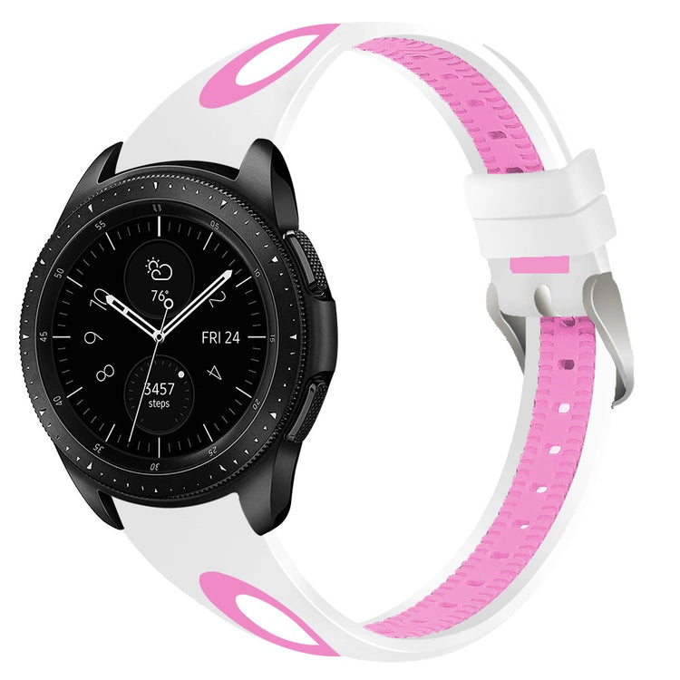 Rigtigt godt Samsung Galaxy Watch (46mm) Silikone Rem - Flerfarvet#serie_3