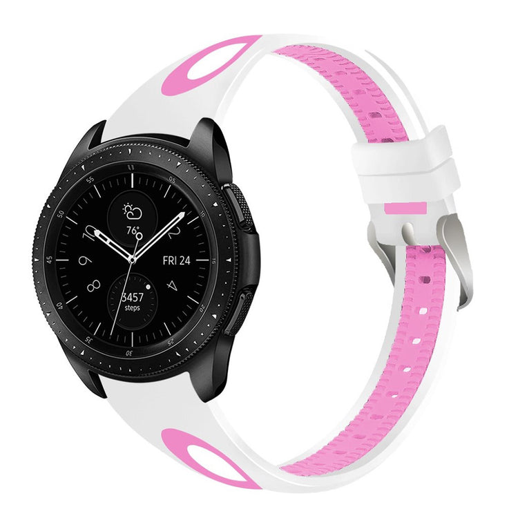 Rigtigt godt Samsung Galaxy Watch (46mm) Silikone Rem - Flerfarvet#serie_3