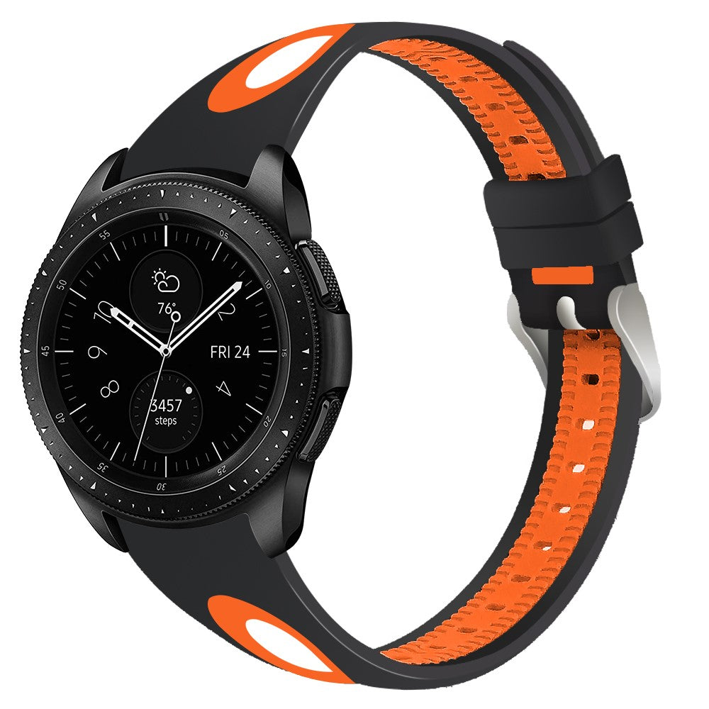 Rigtigt godt Samsung Galaxy Watch (46mm) Silikone Rem - Flerfarvet#serie_5