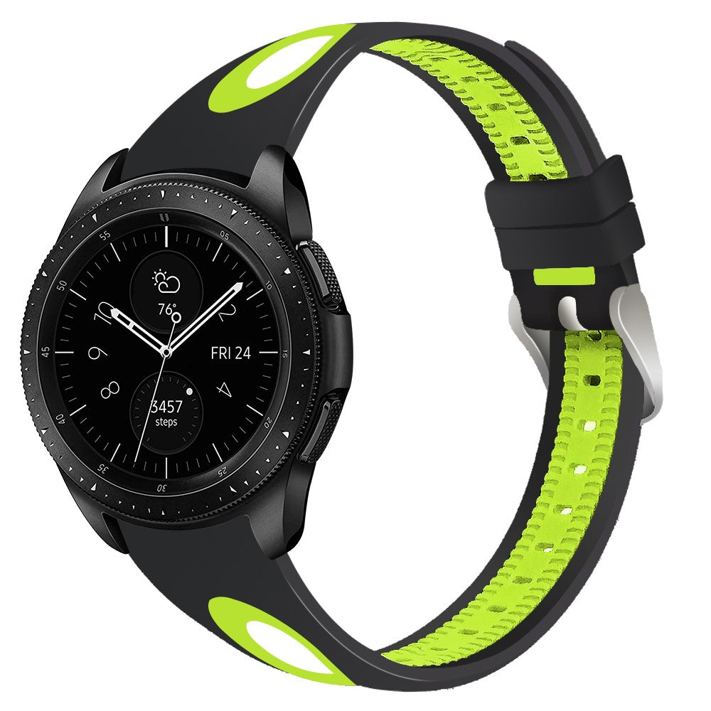 Rigtigt godt Samsung Galaxy Watch (46mm) Silikone Rem - Flerfarvet#serie_7