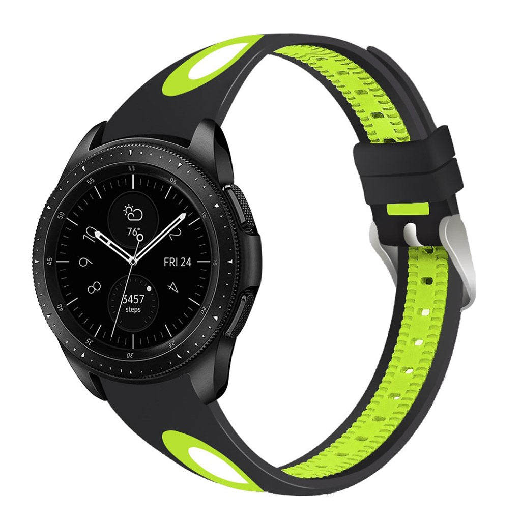 Rigtigt godt Samsung Galaxy Watch (46mm) Silikone Rem - Flerfarvet#serie_7