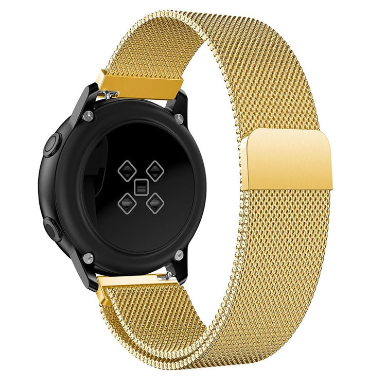 Mega kønt Samsung Galaxy Watch Active Metal Rem - Guld#serie_3