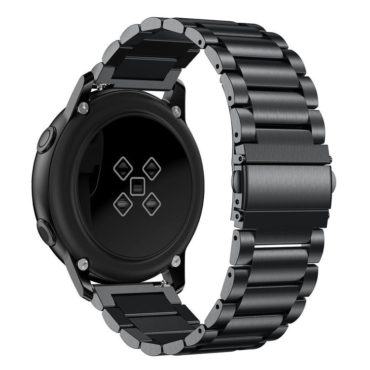 Mega holdbart Samsung Galaxy Watch Active Metal Rem - Sort#serie_1