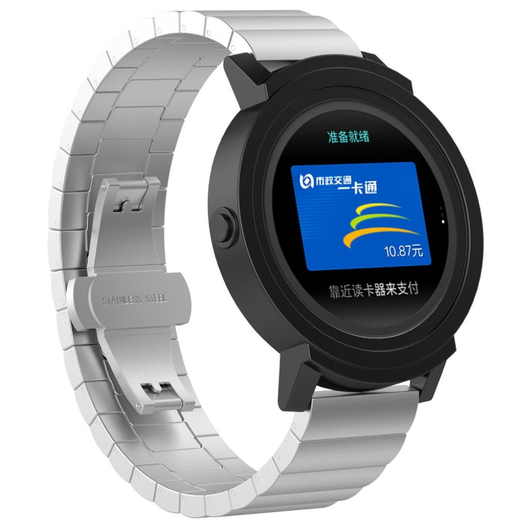 Mega sejt Samsung Galaxy Watch Active Metal Rem - Sølv#serie_011