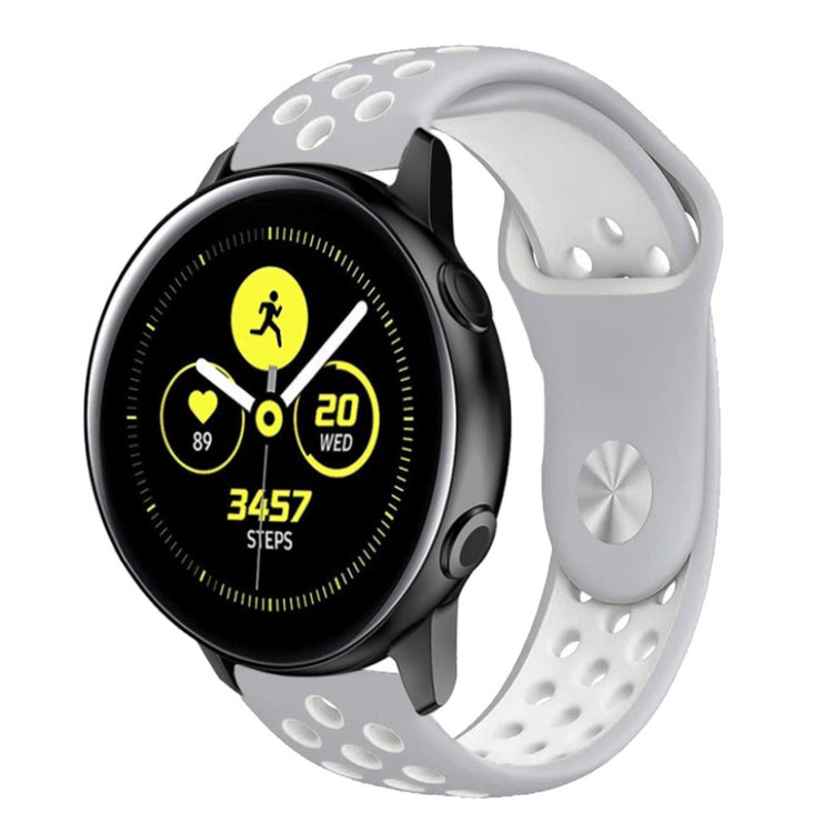 Rigtigt flot Samsung Galaxy Watch Active Silikone Rem - Flerfarvet#serie_3