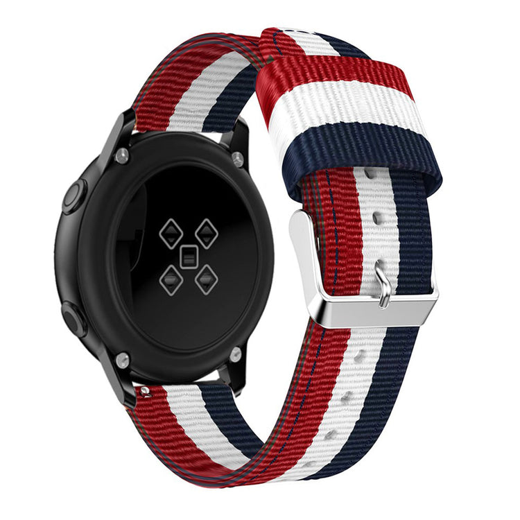 Super fantastisk Samsung Galaxy Watch Active Nylon Rem - Flerfarvet#serie_1