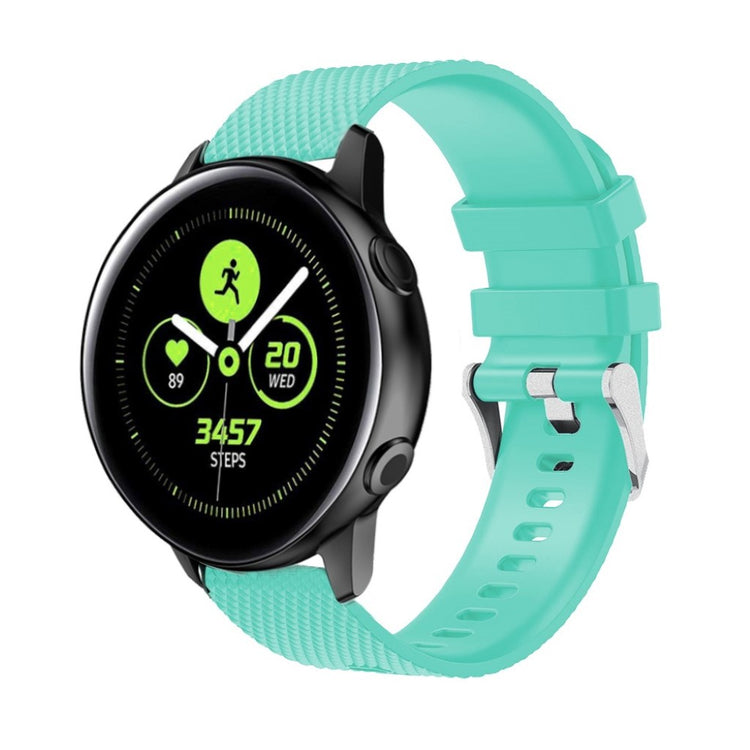 Yndigt Samsung Galaxy Watch Active Silikone Rem - Blå#serie_2