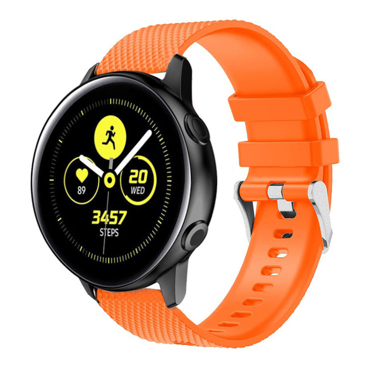 Yndigt Samsung Galaxy Watch Active Silikone Rem - Orange#serie_3