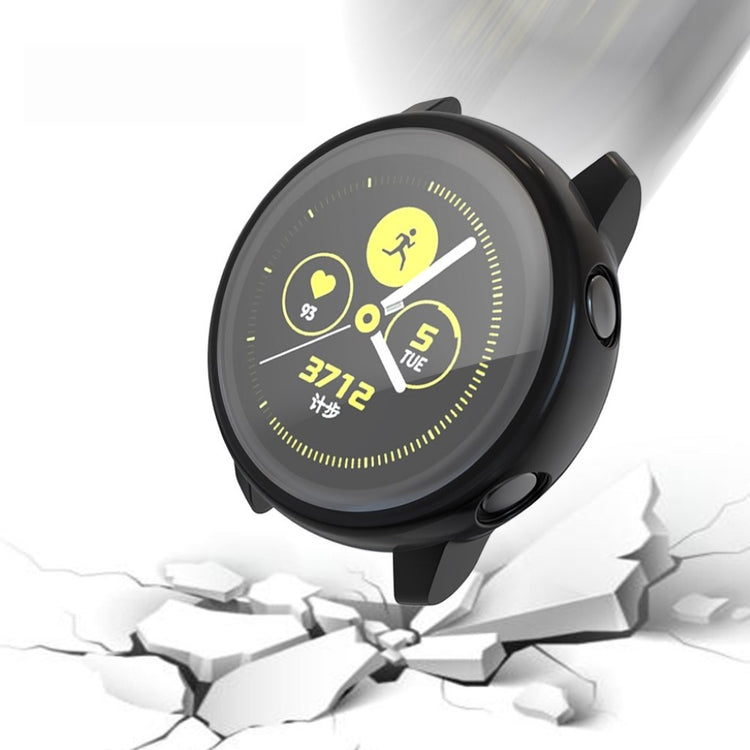 Beskyttende Samsung Galaxy Watch Active Silikone Cover - Sort#serie_1