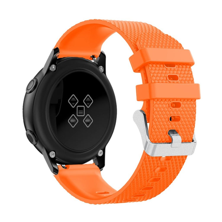 Meget elegant Samsung Galaxy Watch Active Silikone Rem - Orange#serie_3