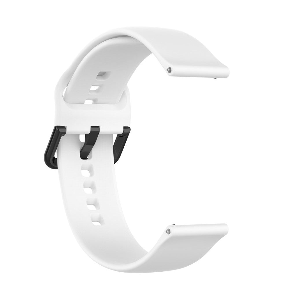 Tidsløst Samsung Galaxy Watch Active Silikone Rem - Hvid#serie_2