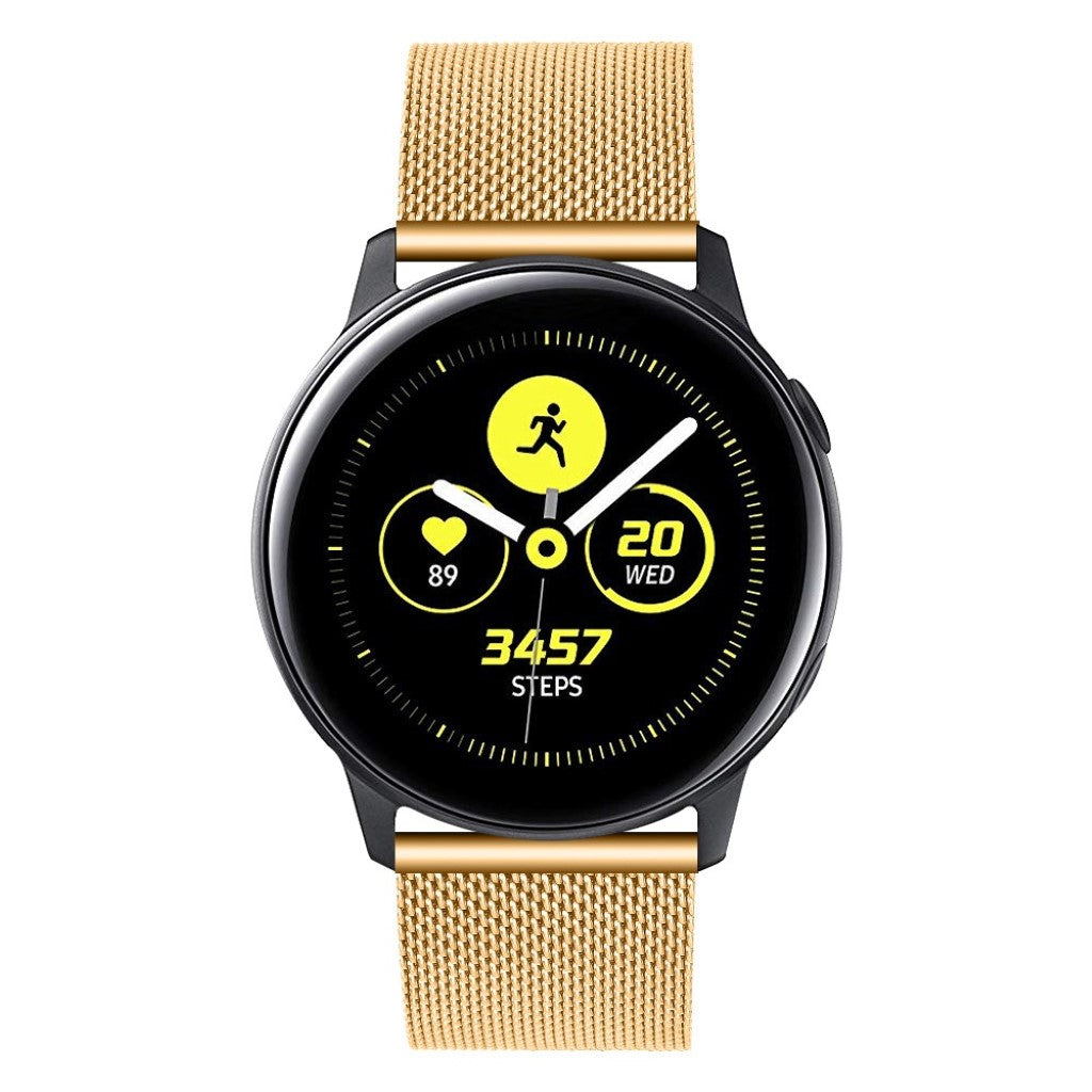 Mega cool Samsung Galaxy Watch Active Metal Rem - Guld#serie_2