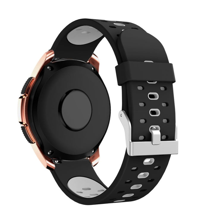 Meget nydelig Samsung Galaxy Watch Active Silikone Rem - Sort#serie_2