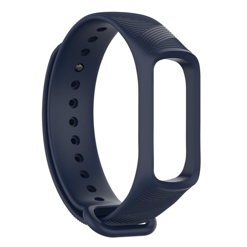 Mega holdbart Samsung Galaxy Fit-e Silikone Rem - Blå#serie_9