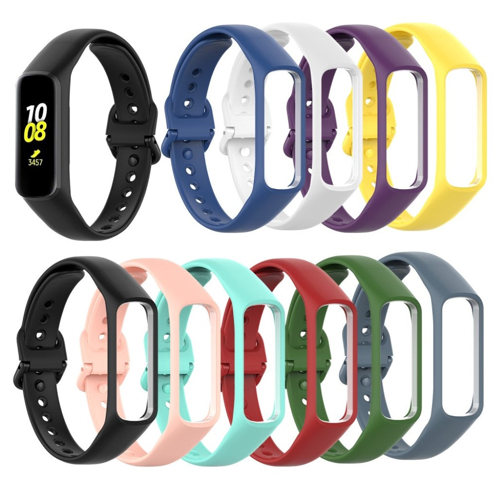 Mega fint Samsung Galaxy Fit-e Silikone Rem - Sort#serie_1