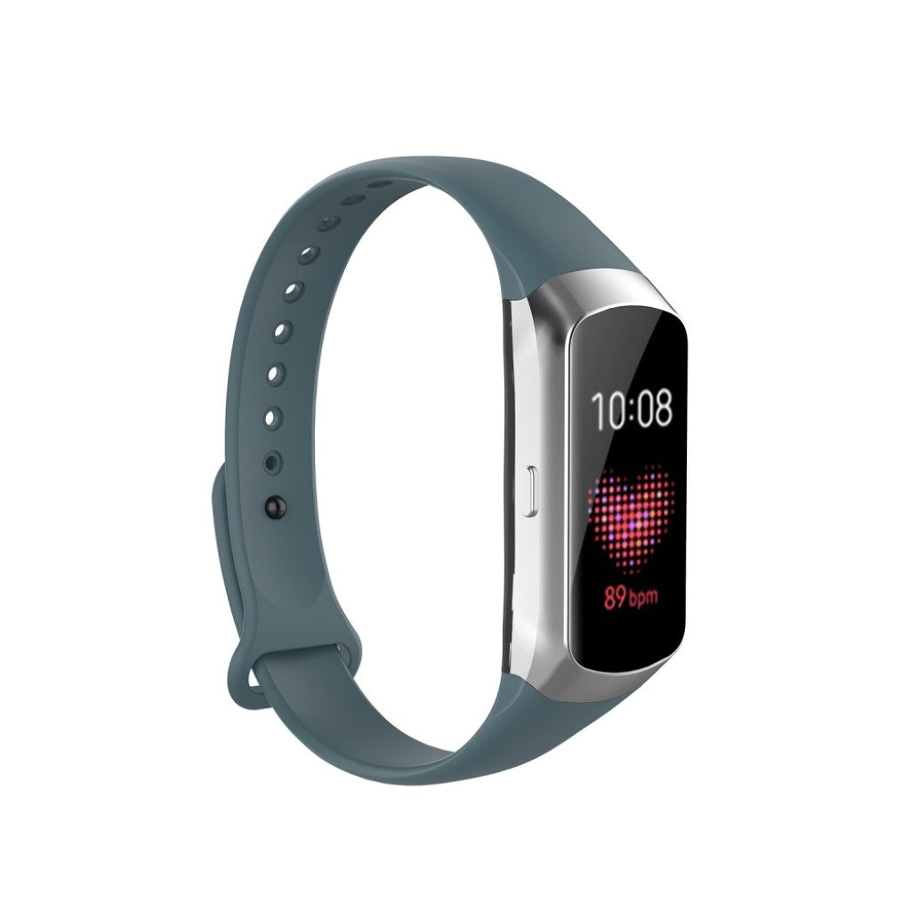 Elegant Samsung Galaxy Fit Silikone Rem - Blå#serie_2