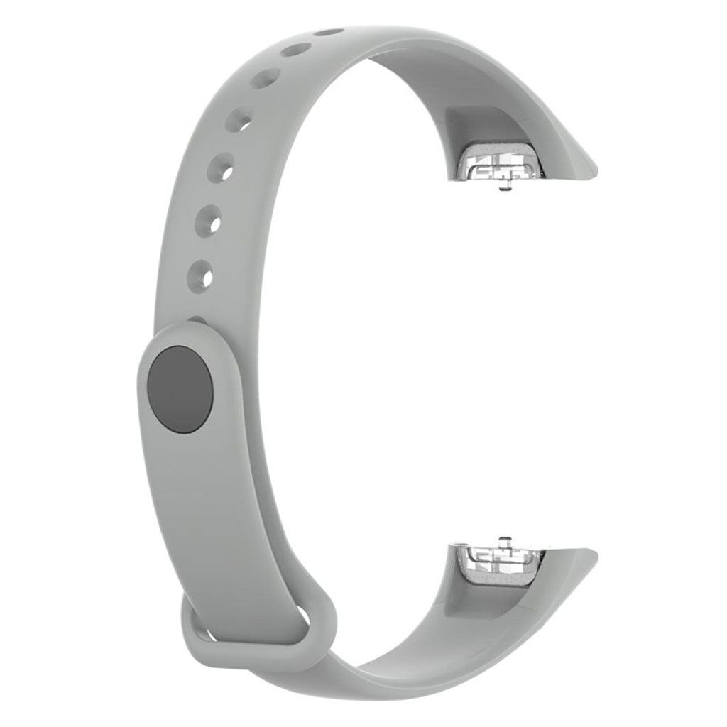 Elegant Samsung Galaxy Fit Silikone Rem - Sølv#serie_7