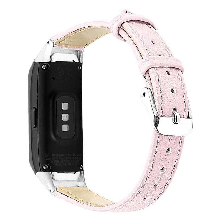 Stilfuld Samsung Galaxy Fit Ægte læder Rem - Pink#serie_8