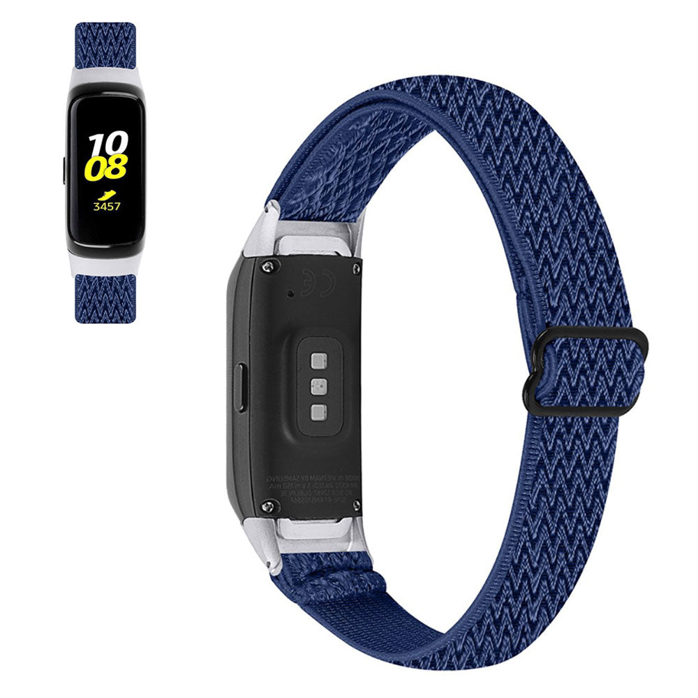 Super fantastisk Samsung Galaxy Fit Nylon Rem - Blå#serie_10