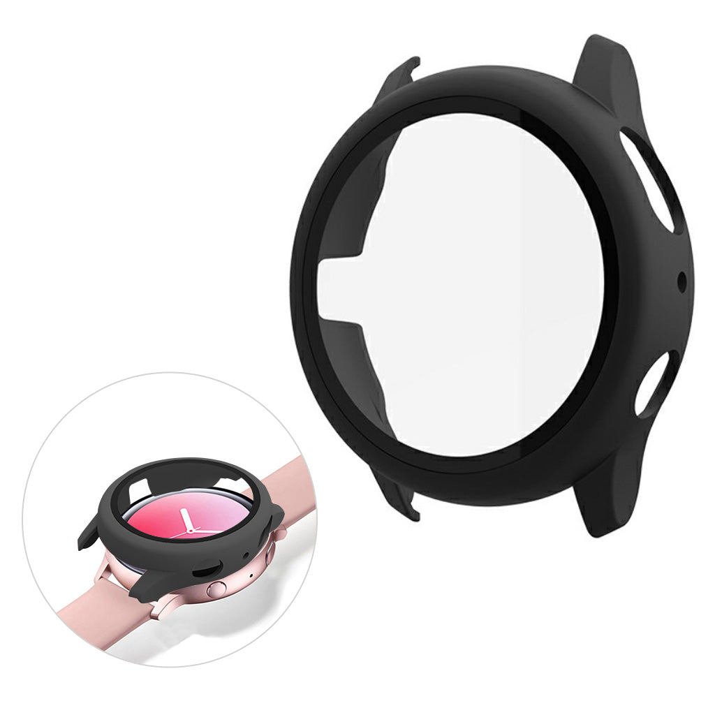 Vildt Fint Samsung Galaxy Watch Active 2 - 44mm Plastik Cover - Sort#serie_3