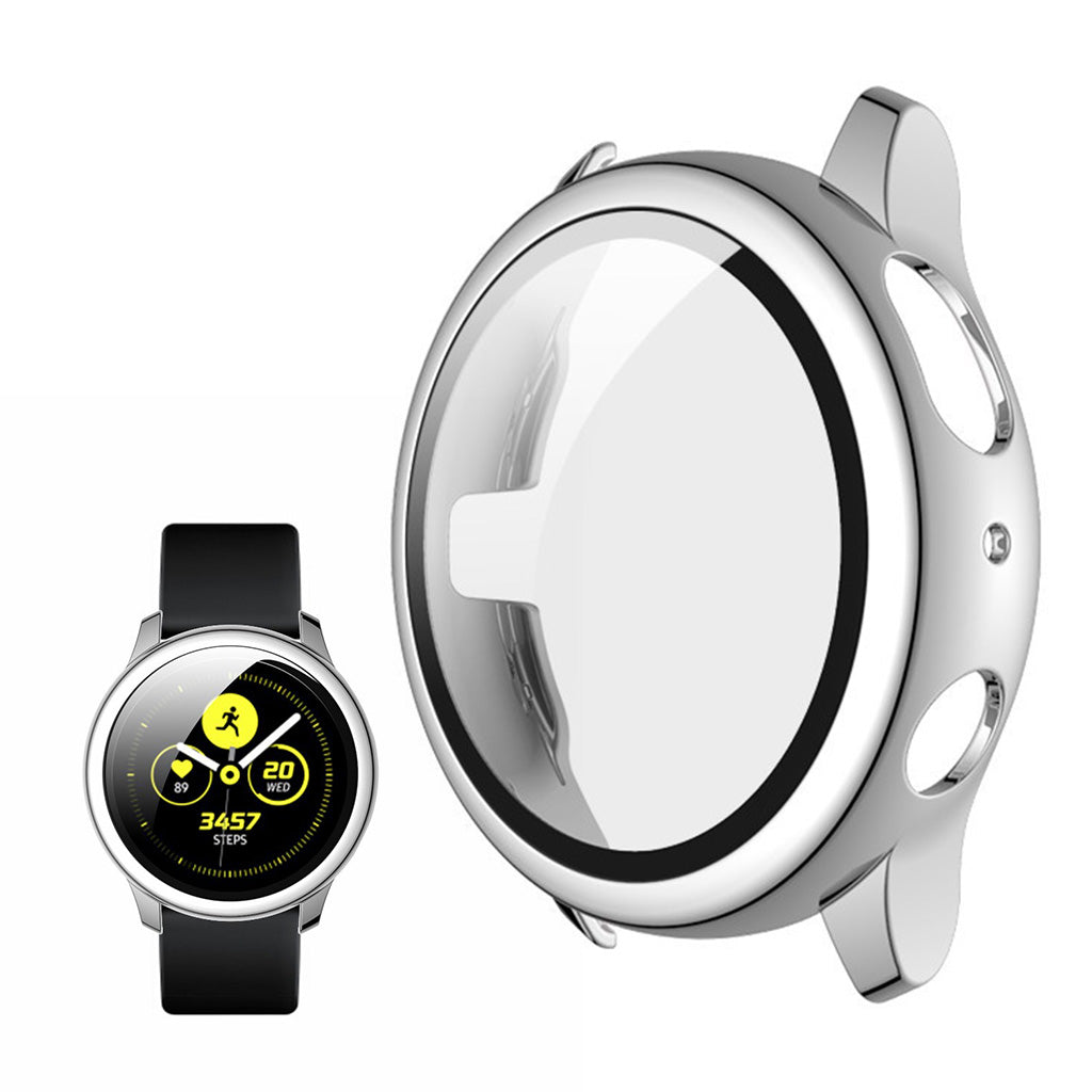 Super Flot Samsung Galaxy Watch Active 2 - 44mm Plastik Cover - Sølv#serie_5