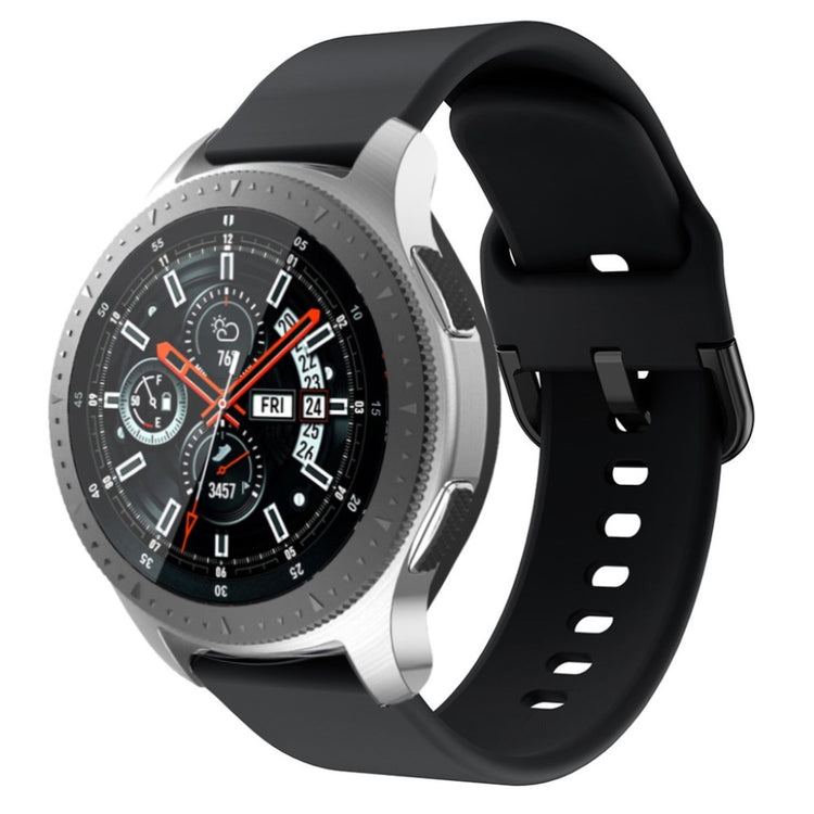 Vildt elegant Samsung Gear S3 Active Silikone Rem - Sort#serie_1