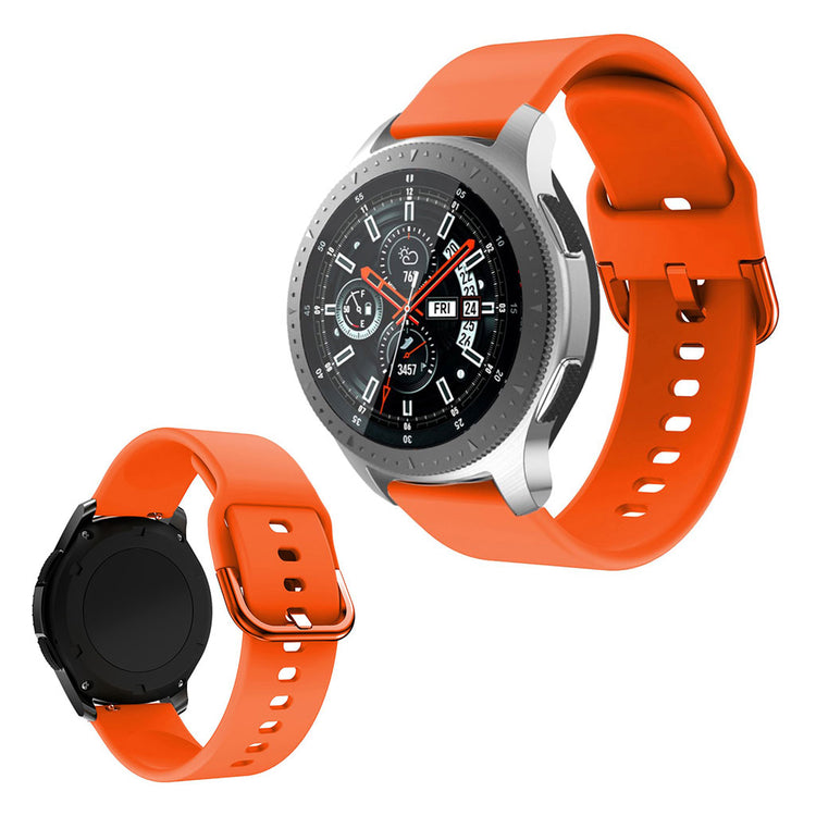 Vildt elegant Samsung Gear S3 Active Silikone Rem - Orange#serie_5