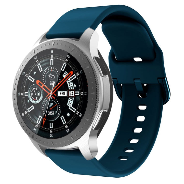 Vildt elegant Samsung Gear S3 Active Silikone Rem - Blå#serie_8