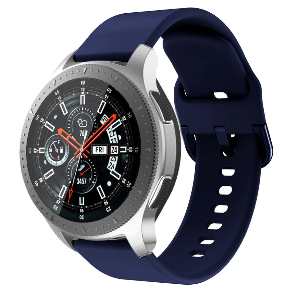 Vildt elegant Samsung Gear S3 Active Silikone Rem - Blå#serie_9