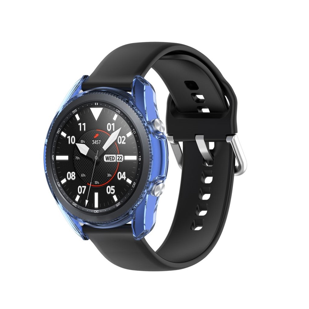 Rigtigt Flot Samsung Galaxy Watch 3 (45mm) Silikone Cover - Blå#serie_4