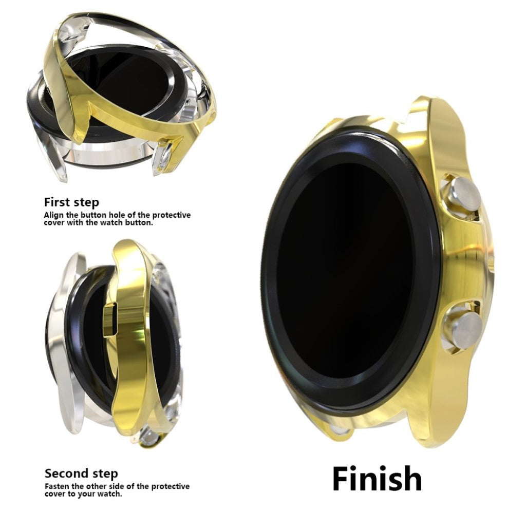 Samsung Galaxy Watch 3 (45mm)  Silikone Bumper  - Guld#serie_6