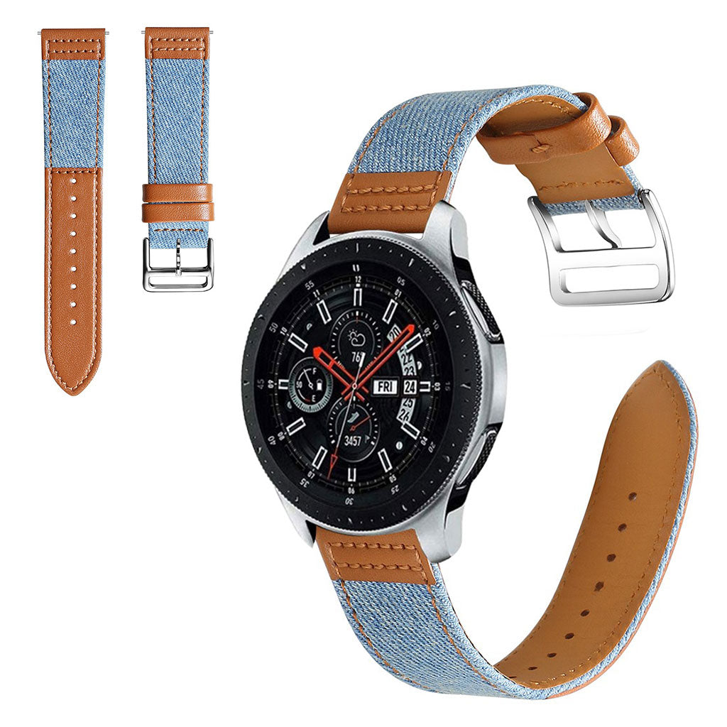 Meget skøn Samsung Galaxy Watch 3 (45mm) Nylon Rem - Flerfarvet#serie_3
