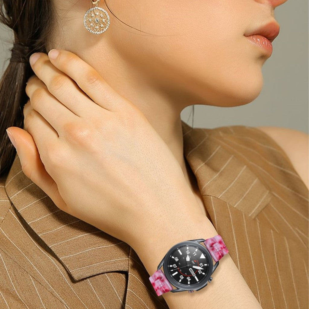 Helt vildt nydelig Samsung Galaxy Watch 3 (45mm)  Rem - Rød#serie_10