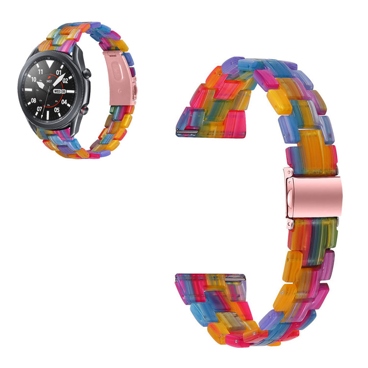 Helt vildt nydelig Samsung Galaxy Watch 3 (45mm)  Rem - Flerfarvet#serie_12